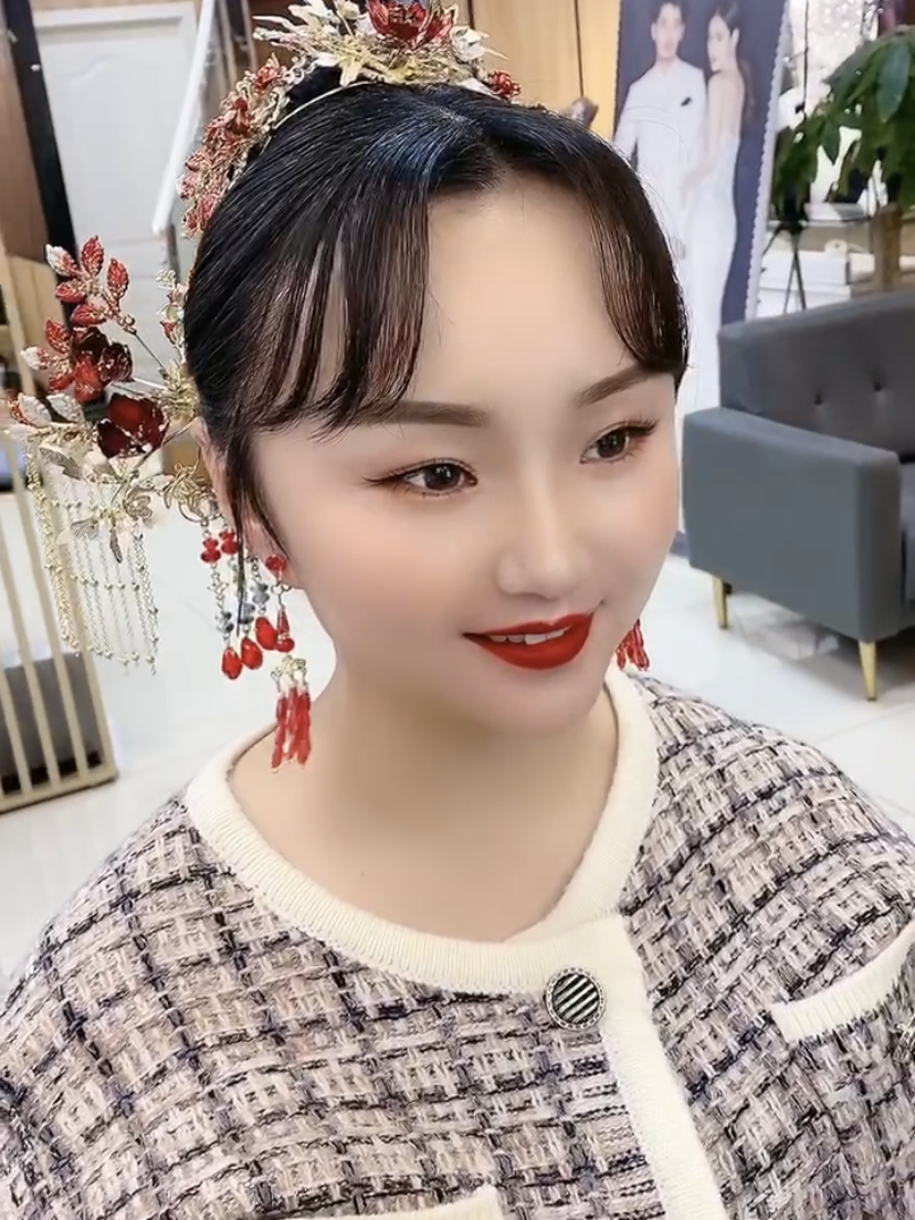 素人改造:中式秀禾造型