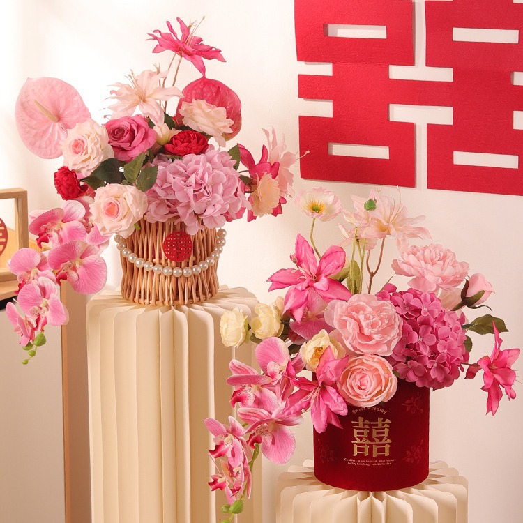 【绝美插花】仿真花摆设