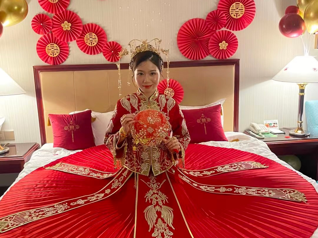 结婚当天出嫁妆一次和回门一次