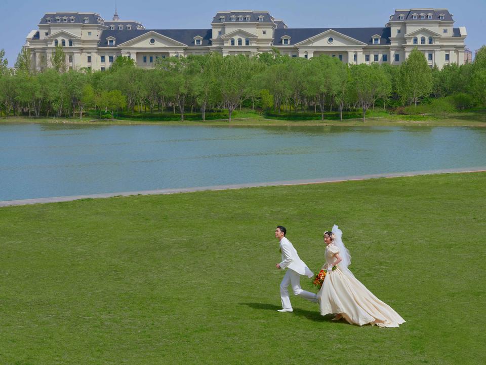【呼吸森系】纪实草坪| 百万新娘热选婚纱照