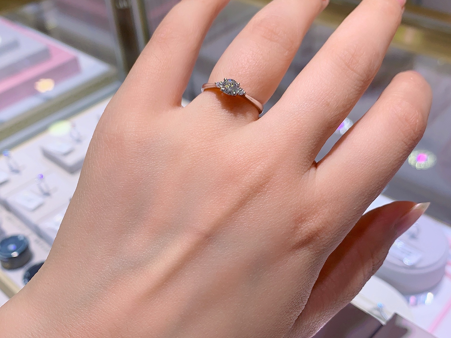 三生三世承诺钻戒30分心动定制