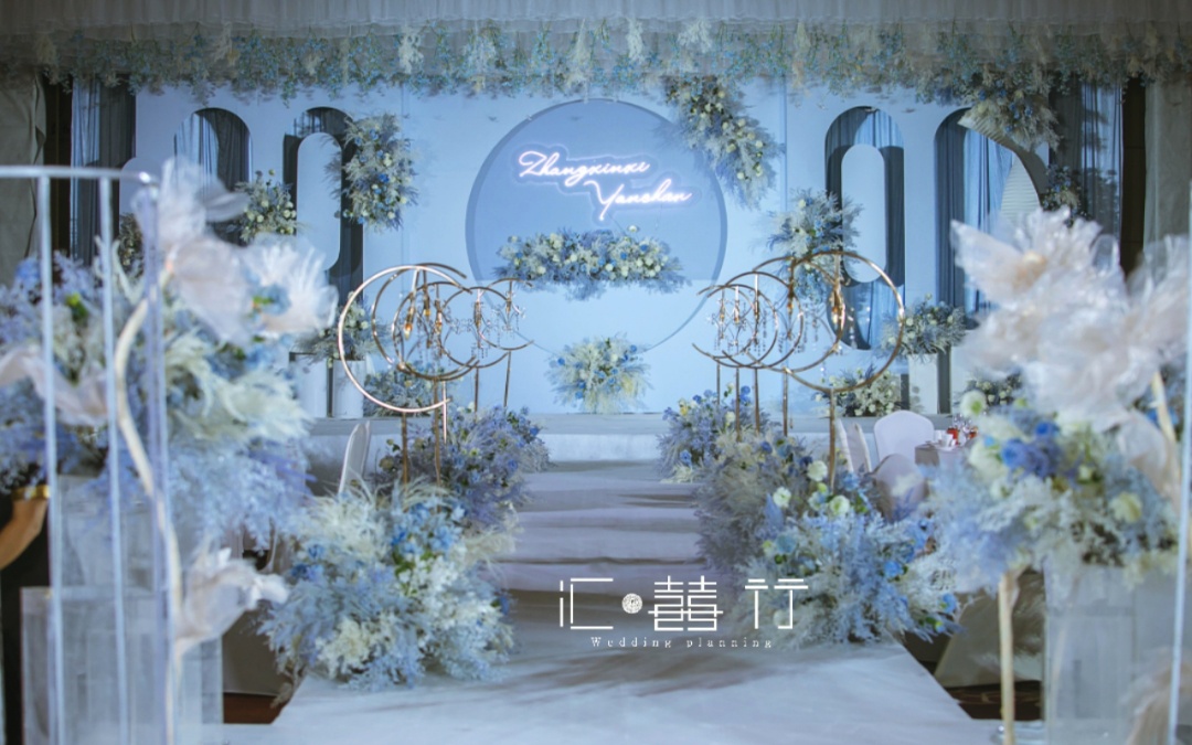 【汇囍行】套餐婚礼   大气香槟色婚礼
