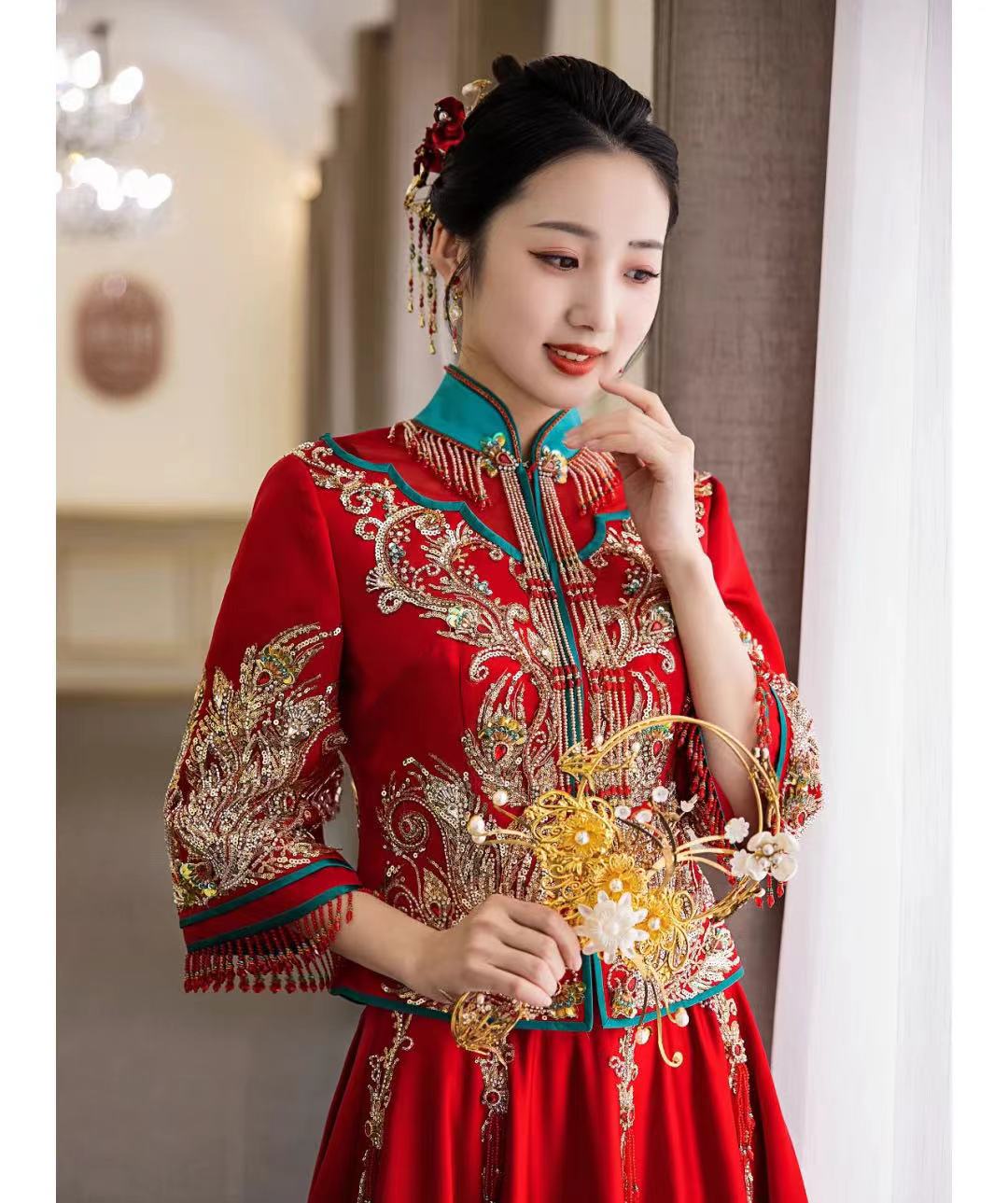 【GM婚纱超值精选】秀禾中式+伴娘服两件