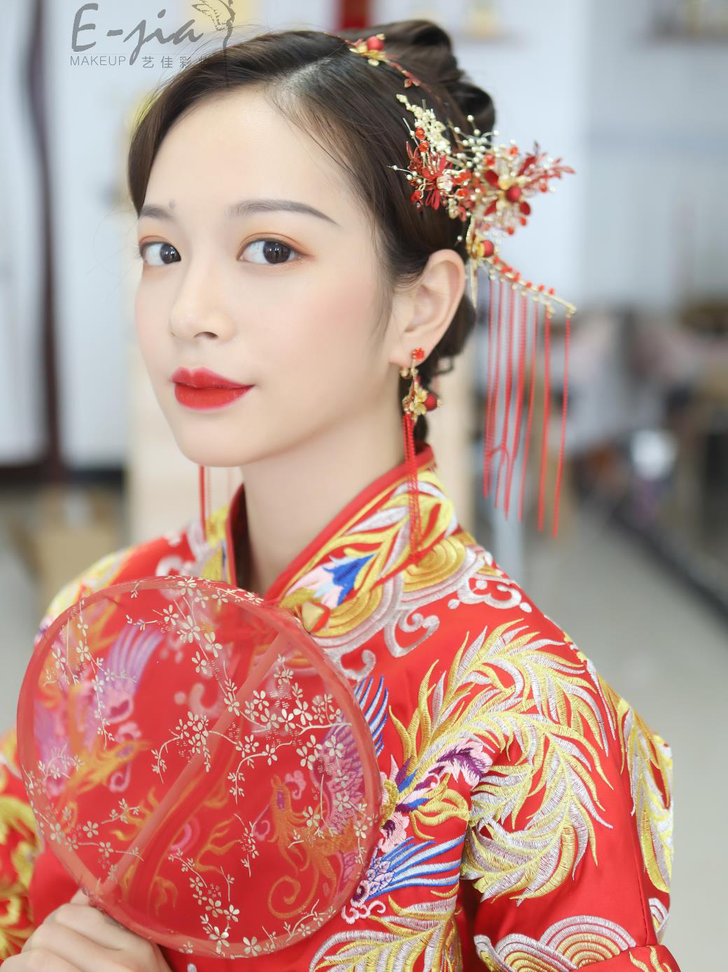 半程妆