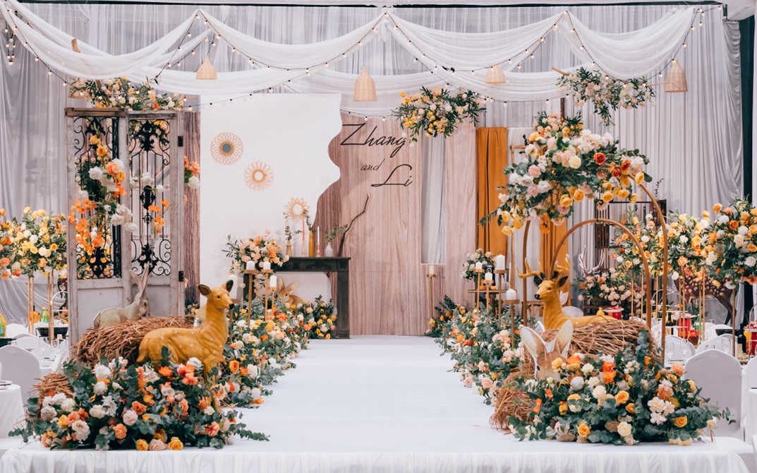 22年大热简约风婚礼一价全包