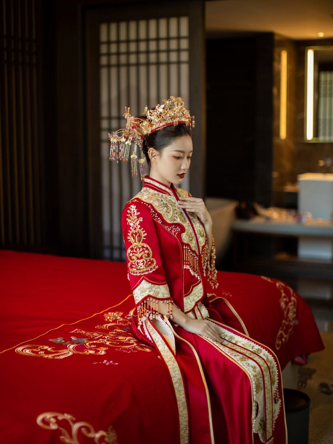 美好的爱情大概就是‘’穿上漂亮的婚纱嫁给最爱的