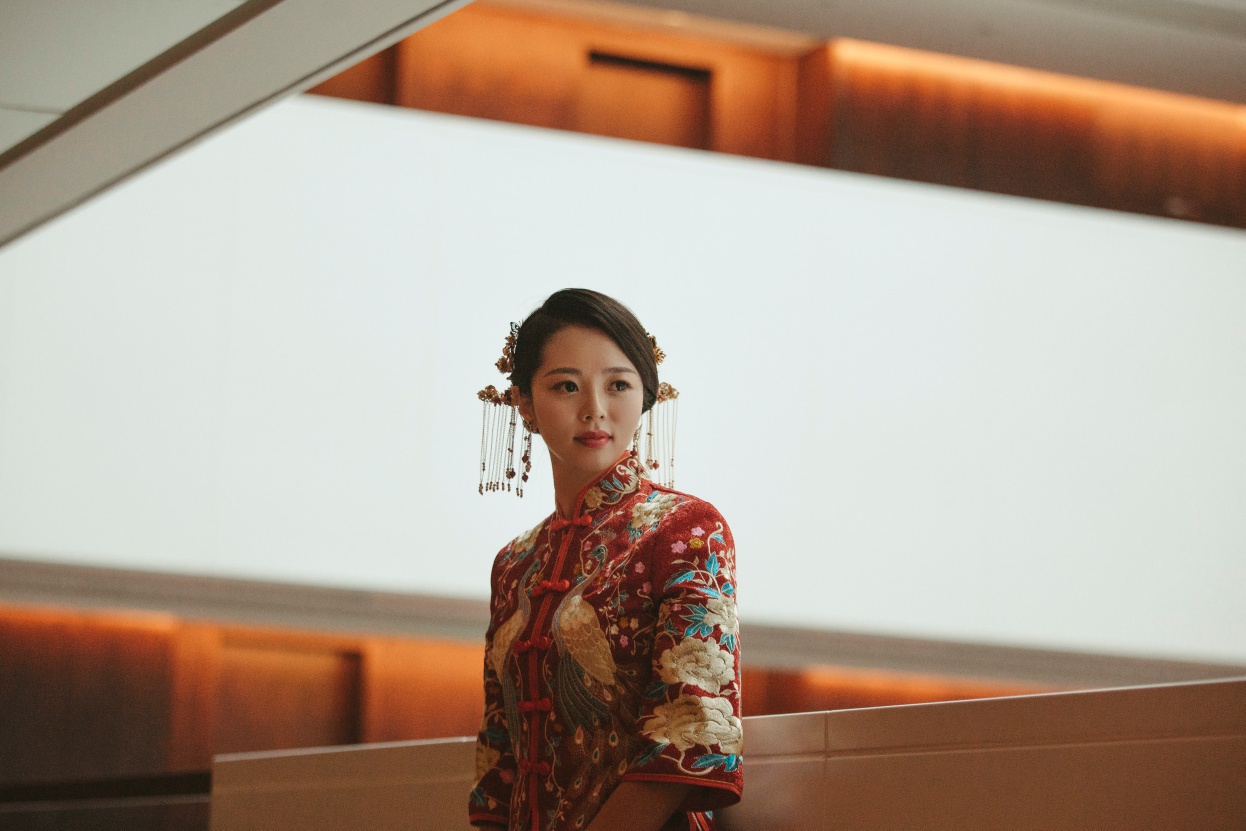 西安网红婚纱彩妆