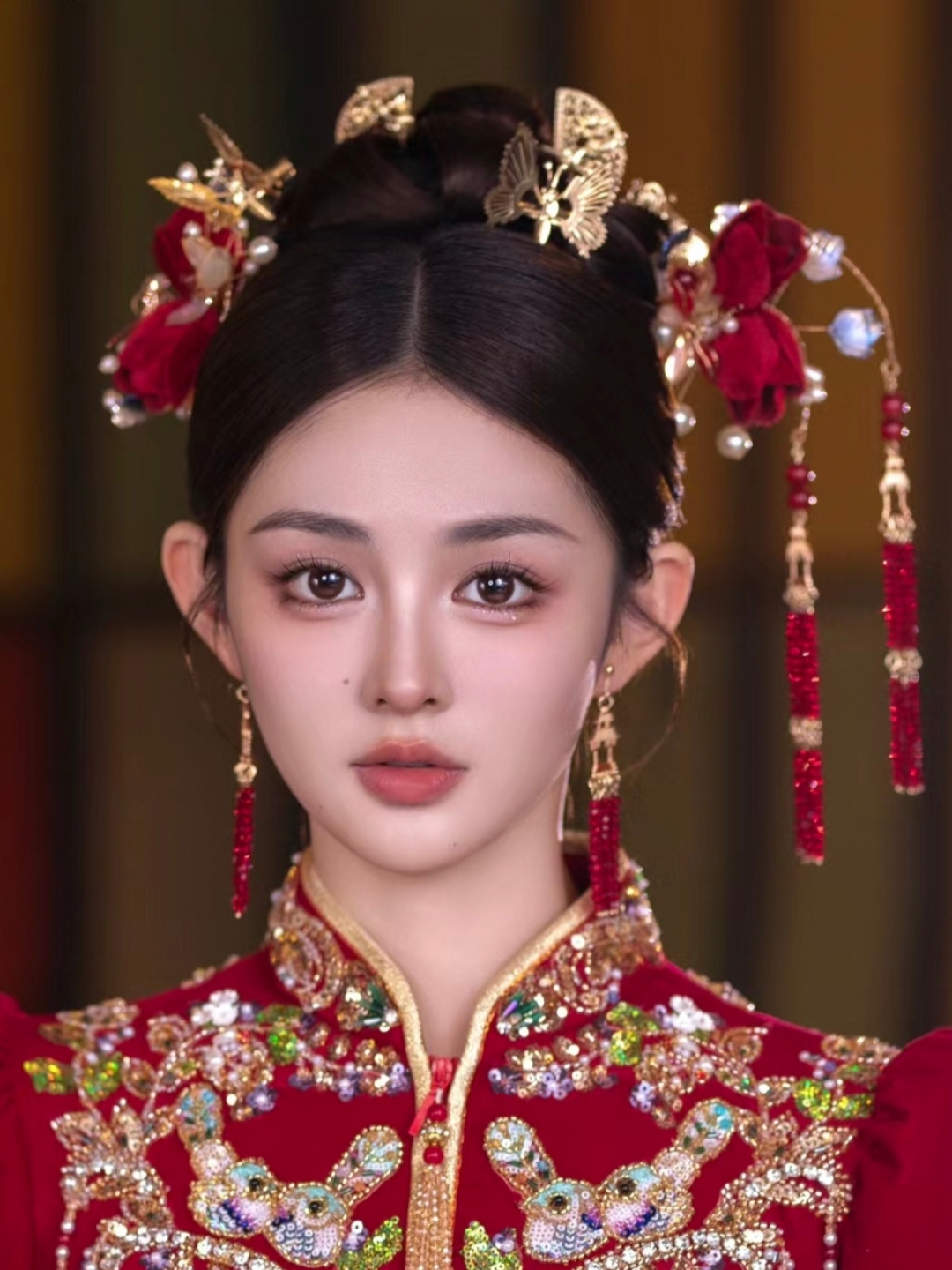 两天全程新娘跟妆