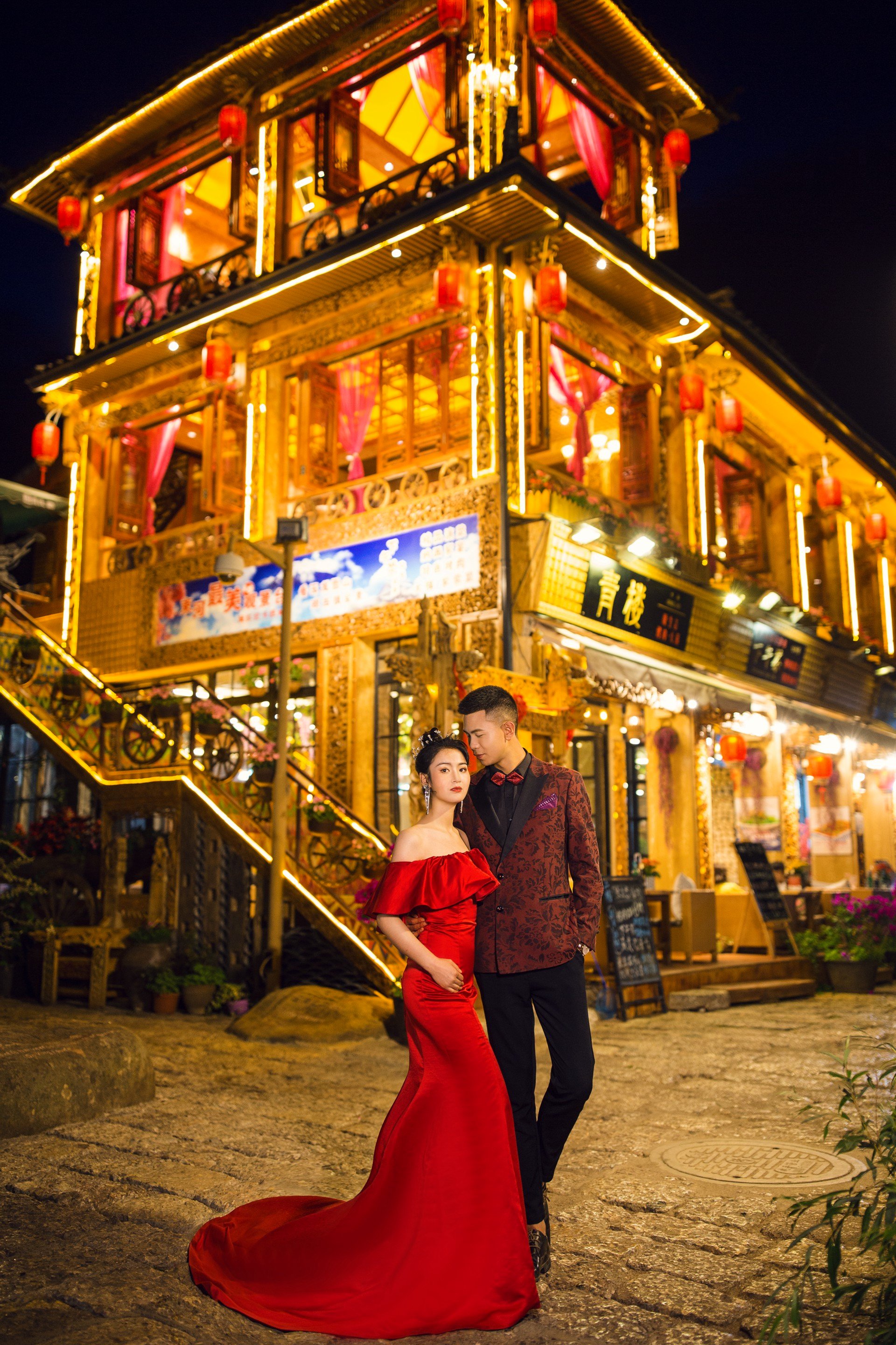 丽江丨把婚照拍成画报🌈 
🌟 初见映画原创摄影