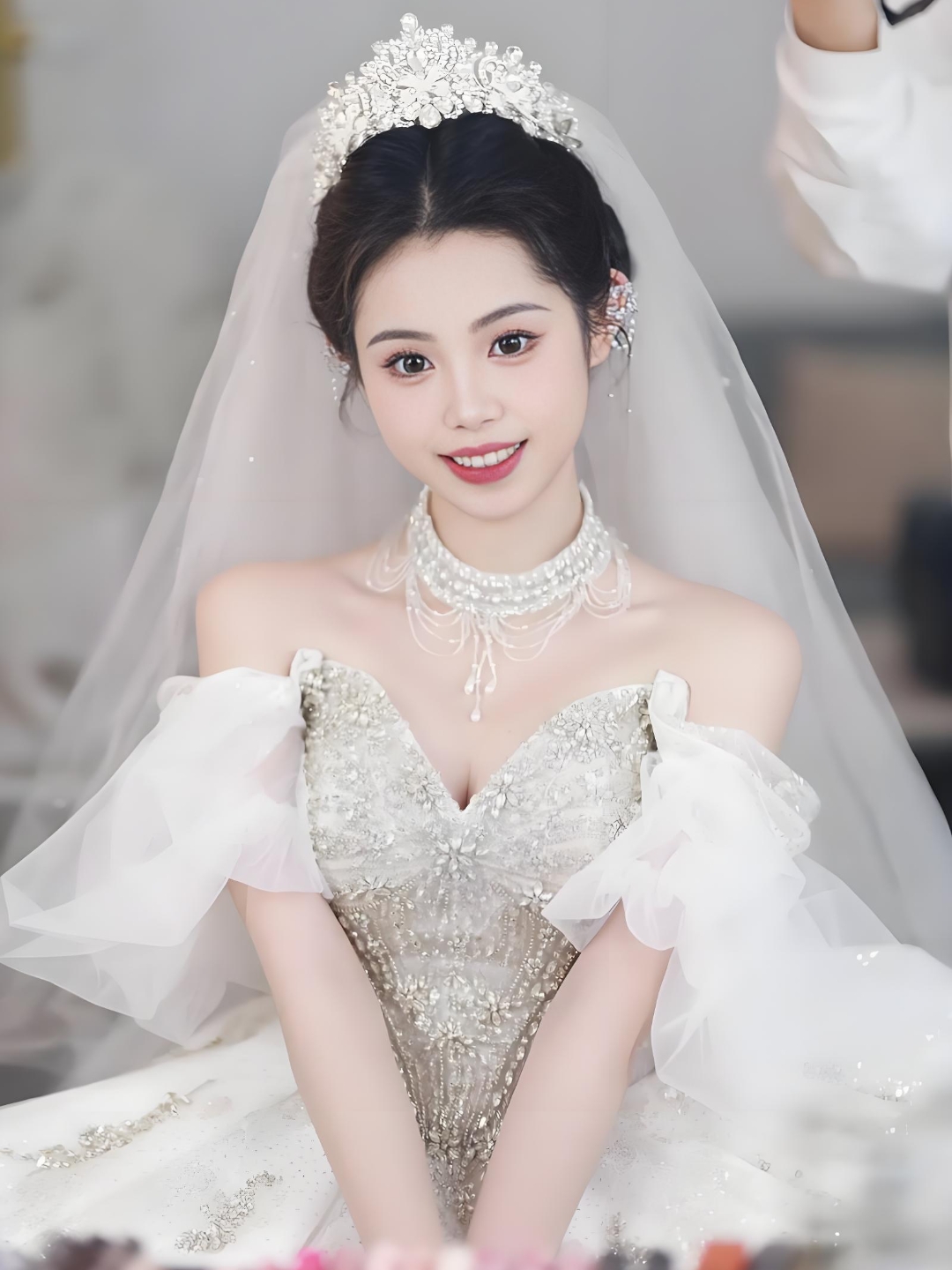 氛圍感主紗妝造