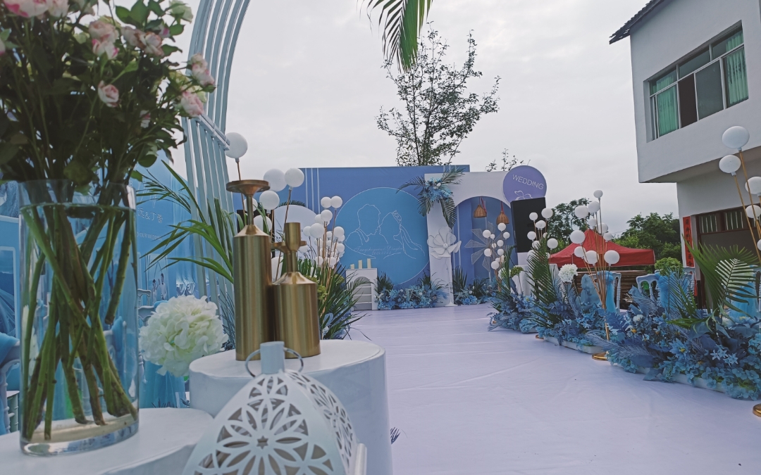 向往婚禮—藍色庭院