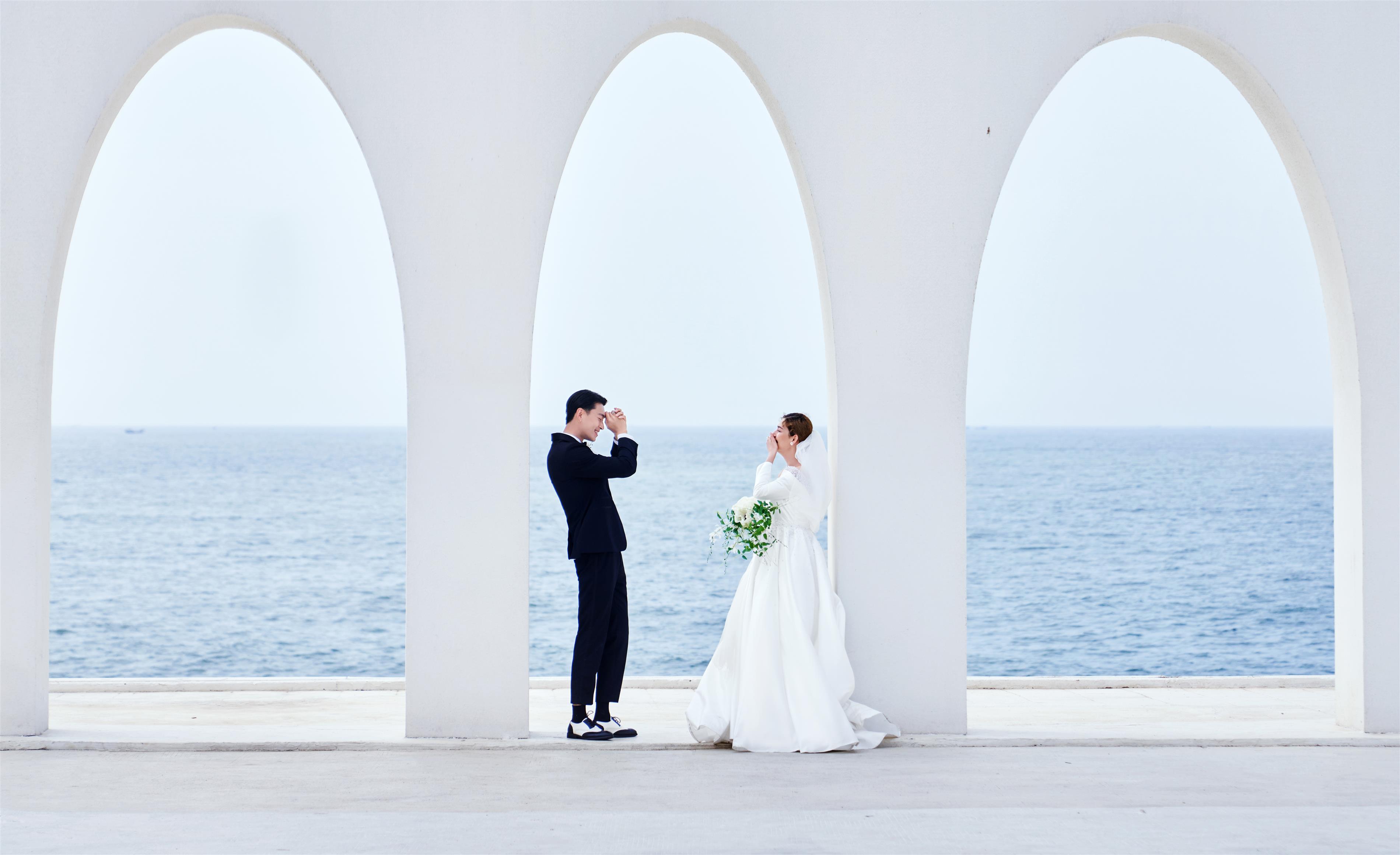 【超值】双外景拍摄+浪漫海景+园林+韩式内景