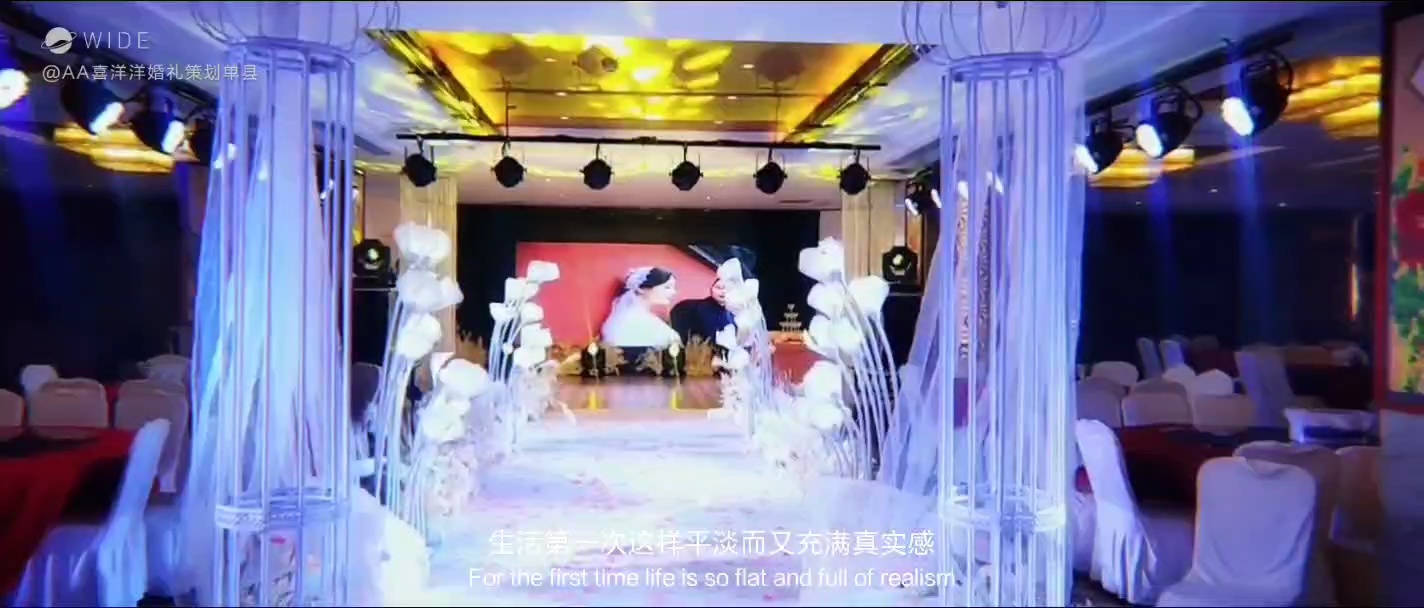 单县喜洋洋酒店大屏婚礼系列