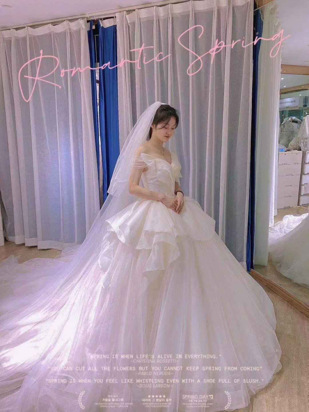 拖尾婚紗套餐韶關(guān)婚紗禮服館