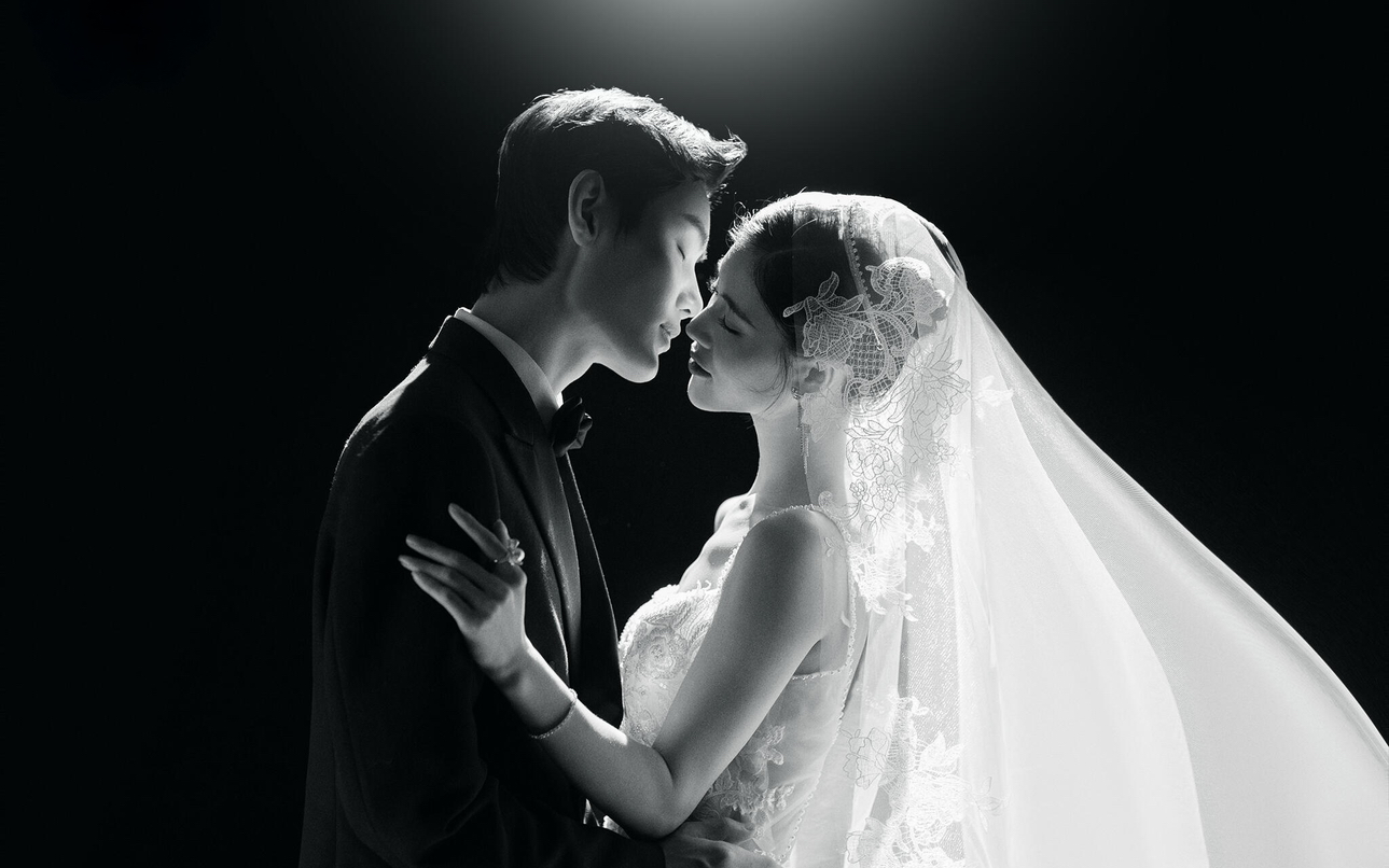 极简小众婚纱照