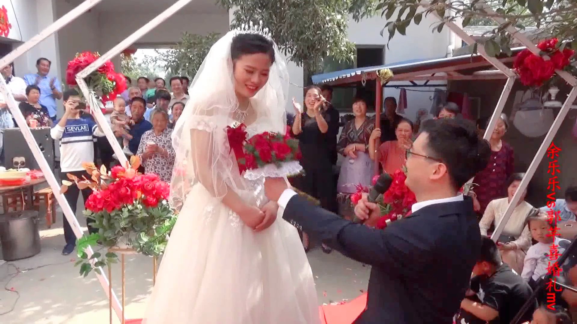 外甥女和外甥女婿的婚禮剪影