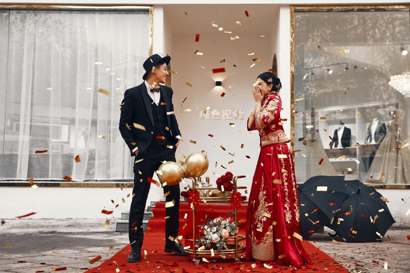 我的婚纱照
