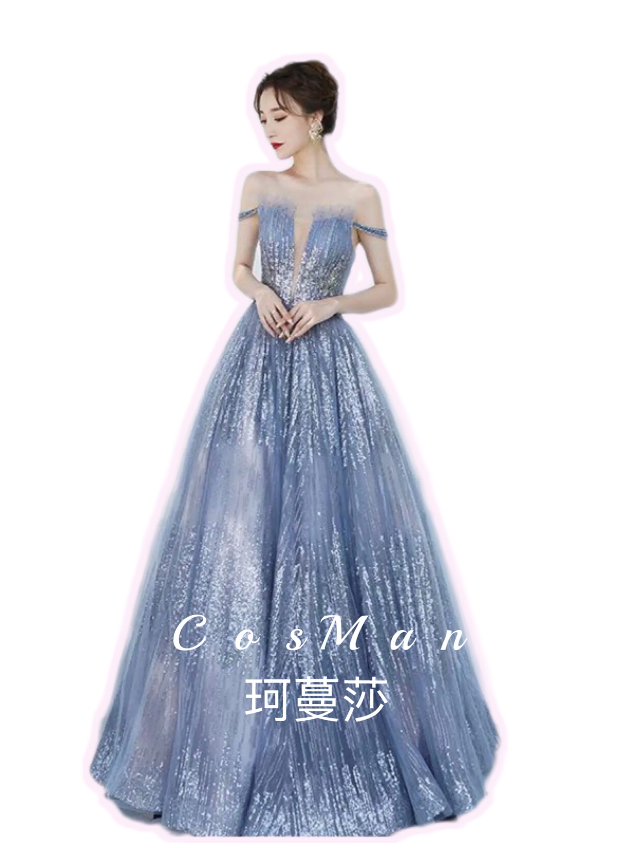 【CM珂蔓敬酒服】星空蓝色系