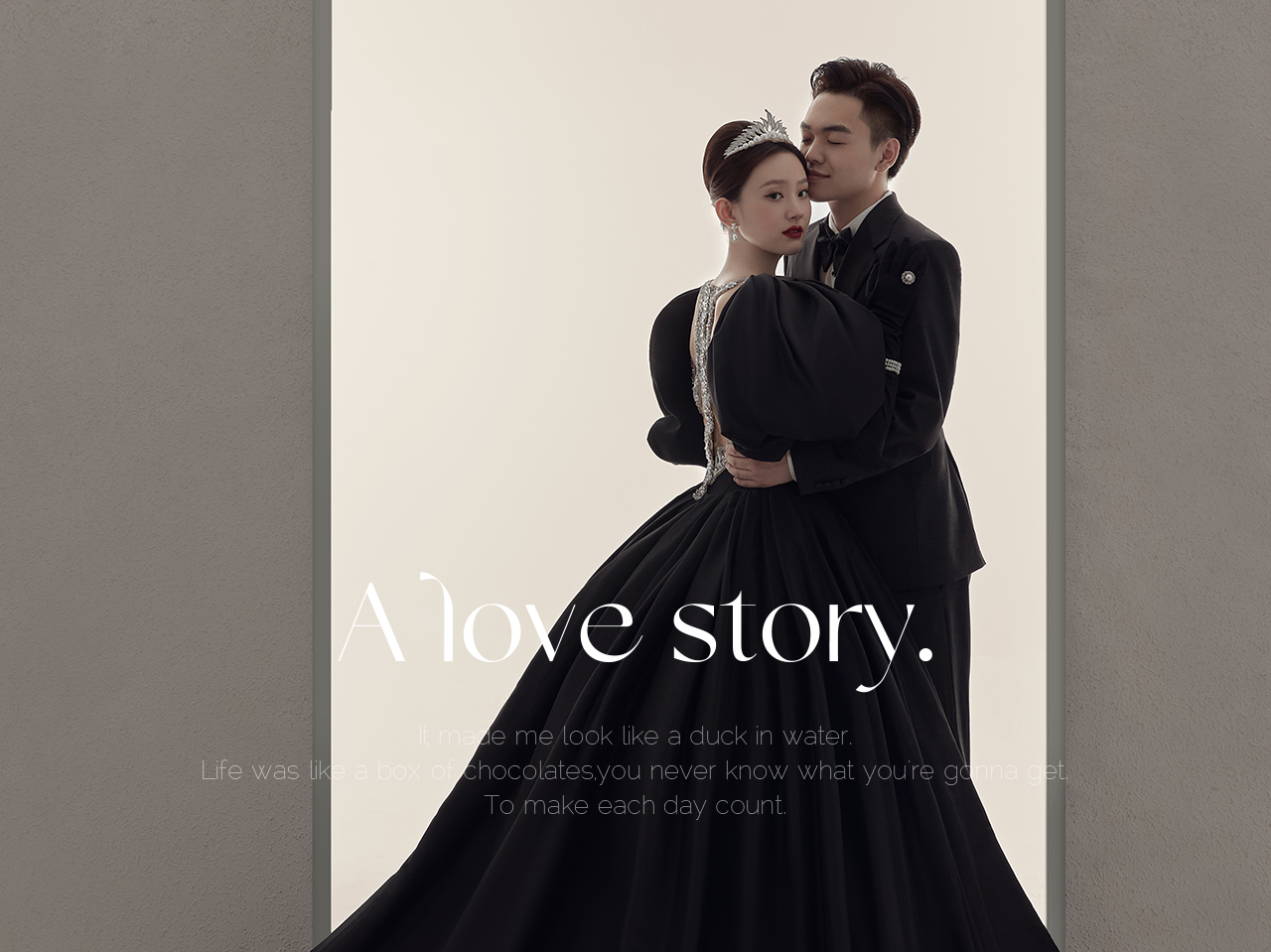 【赫本风婚纱照】优雅永不落幕 高级感