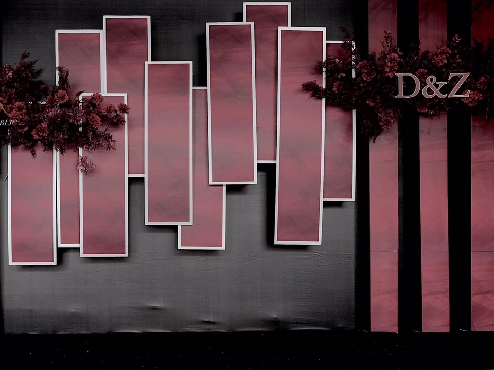 【策划共禾】时尚轻奢高贵红黑色系暗场婚礼