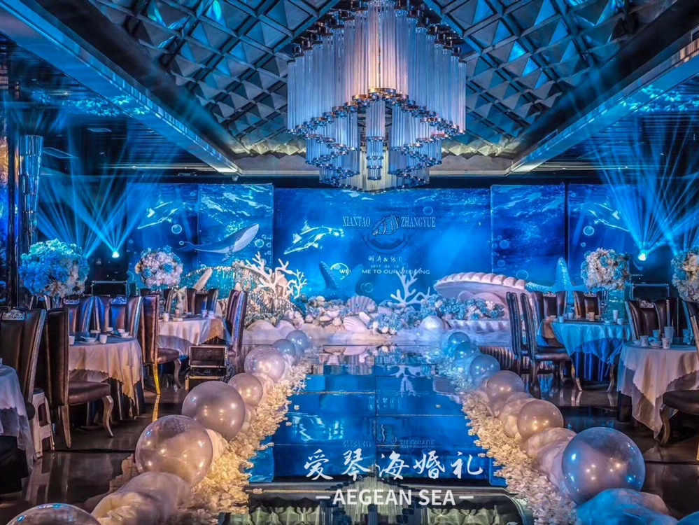 韩式婚礼  爱琴海婚礼策划