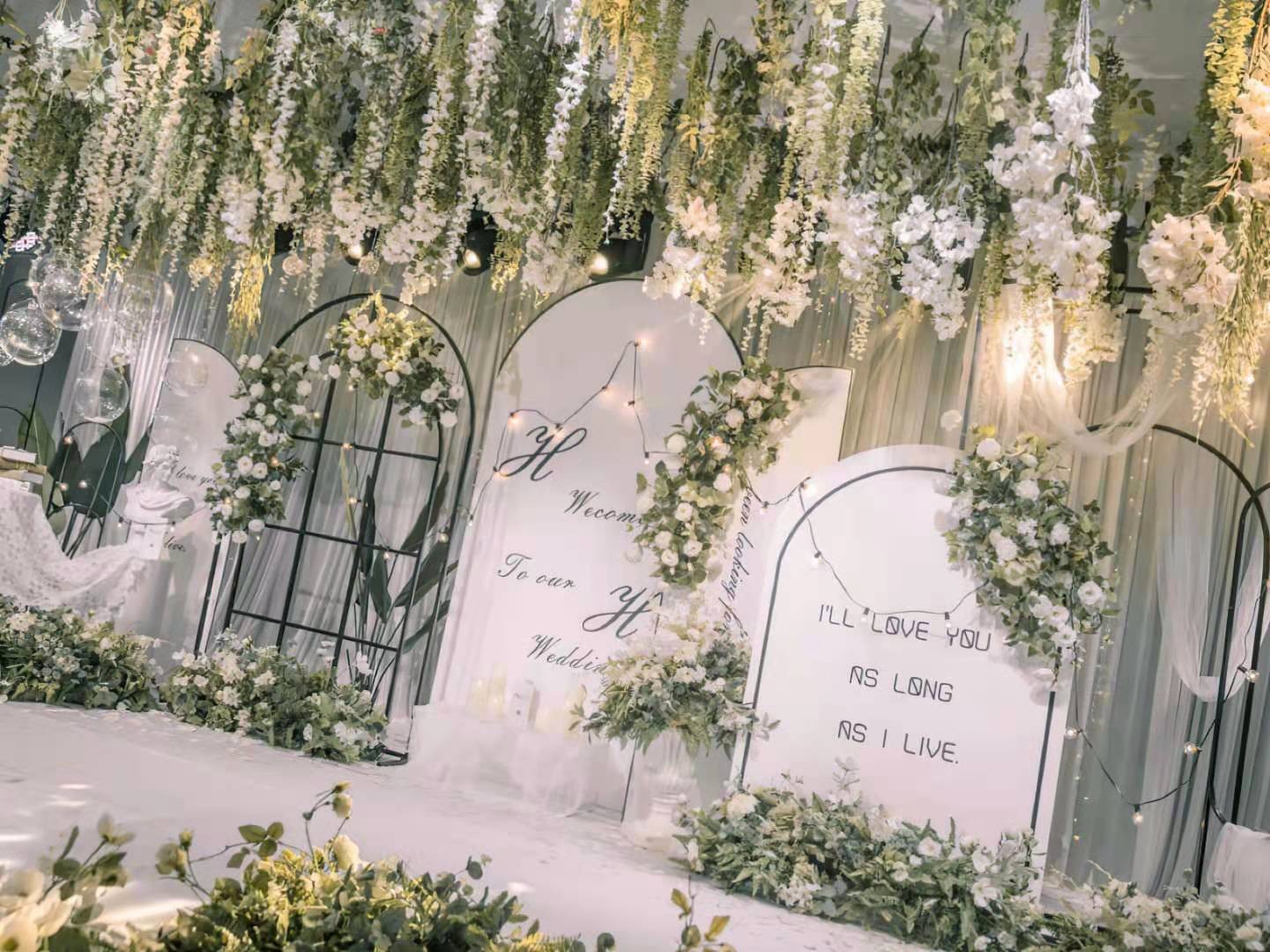 小清新婚礼现场