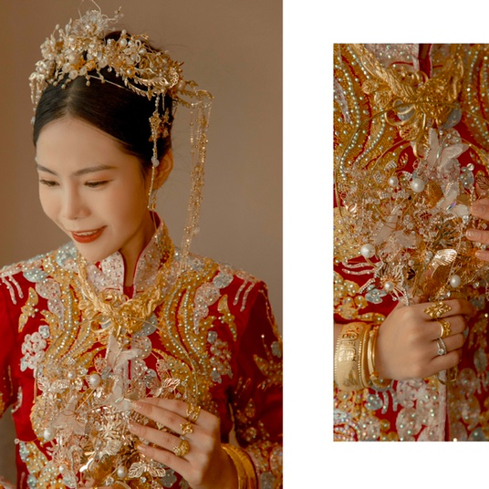中式新娘温婉风，接亲必备
