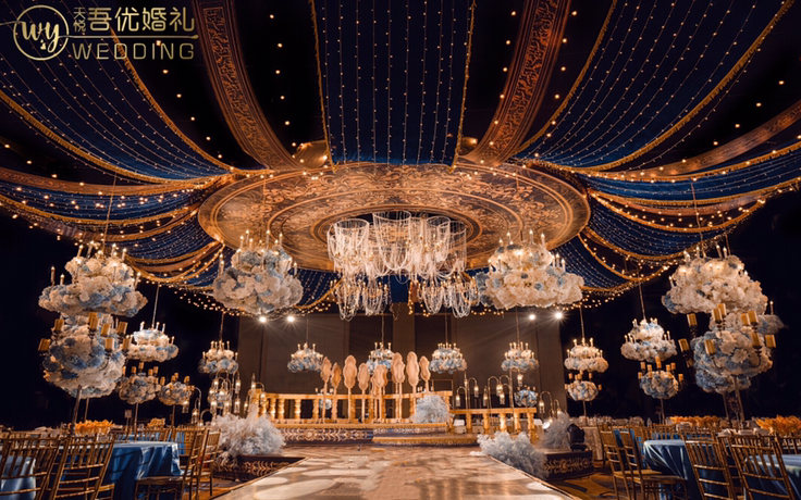 【吾优婚礼】奢华金色乐园主题婚礼