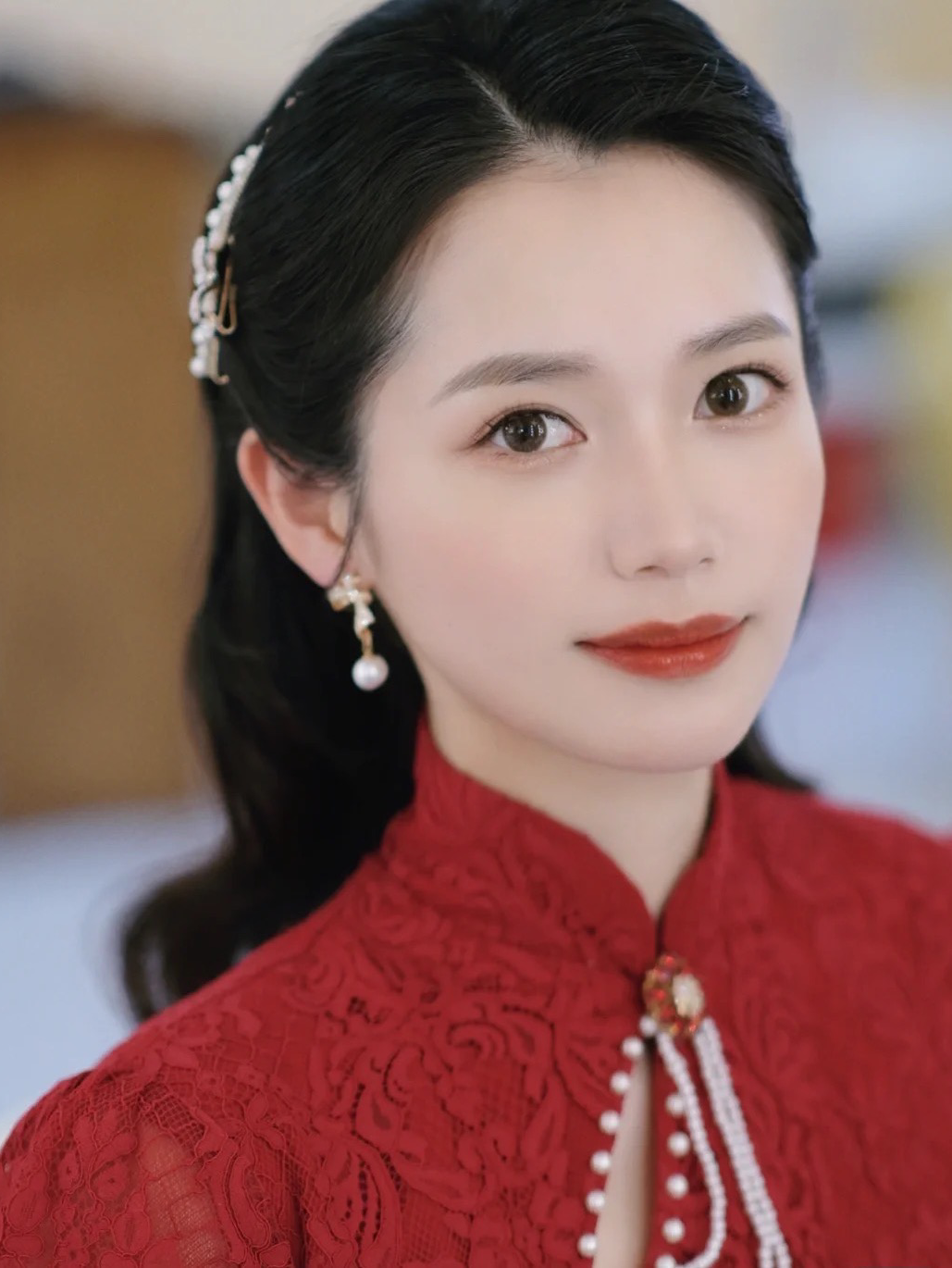 火爆订婚回门妆造