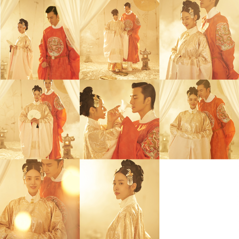 朋友圈超火的爱心九宫格晒婚纱照~内附教程