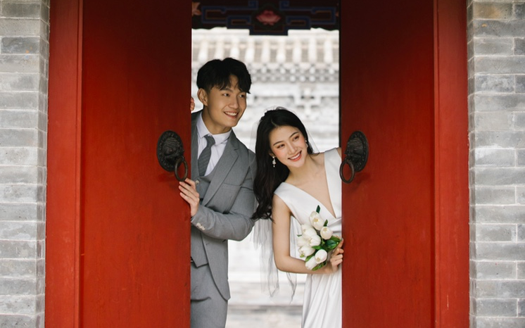 南宁本地性价比婚纱照 内外景婚纱照