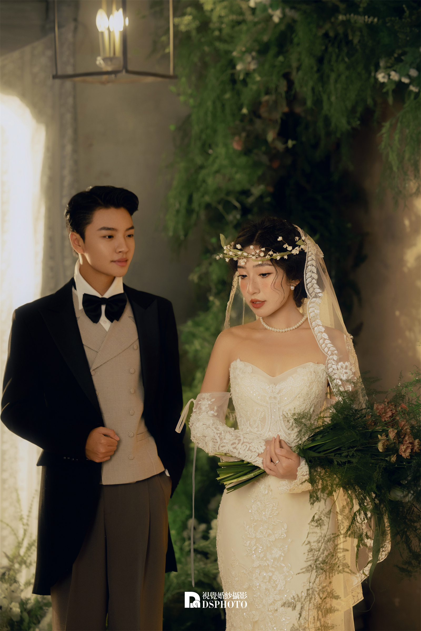 穿越时光的法式婚纱照👰♀把浪漫刻进每一帧旧时光