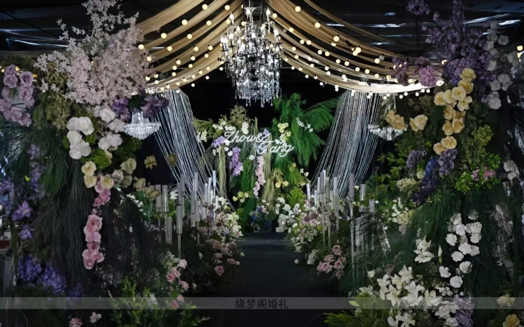 （緣夢閣）白綠色韓式野生自然系婚禮