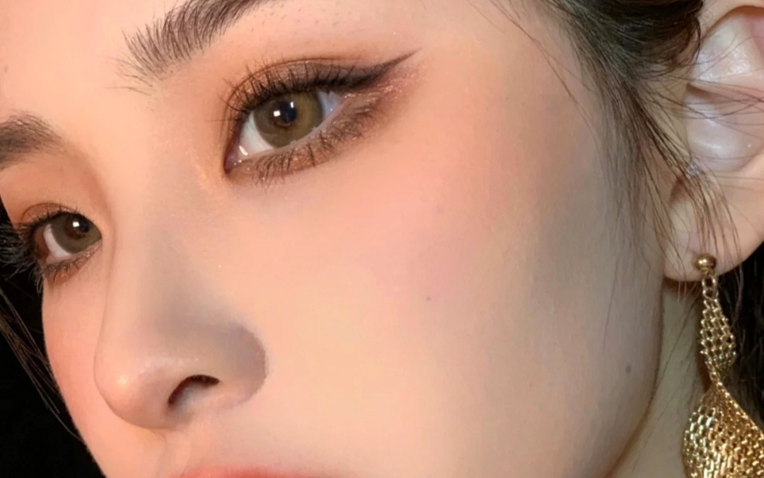 轻泰妆|日常晚宴妆消肿香槟妆
