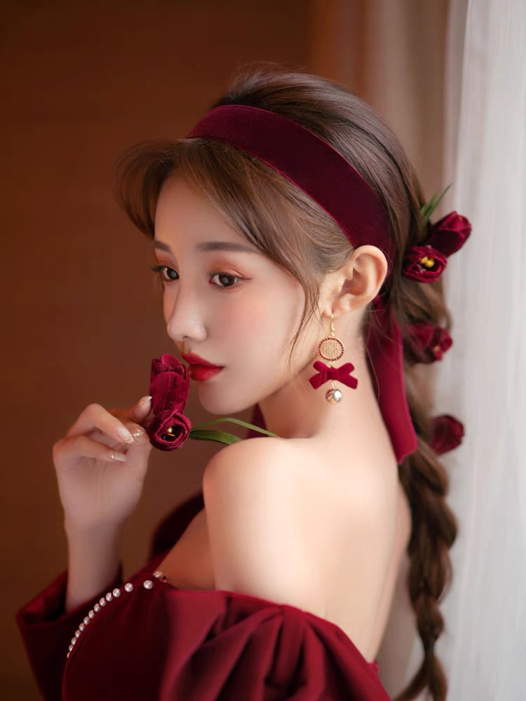新娘跟妆三妆三造型+秀禾服