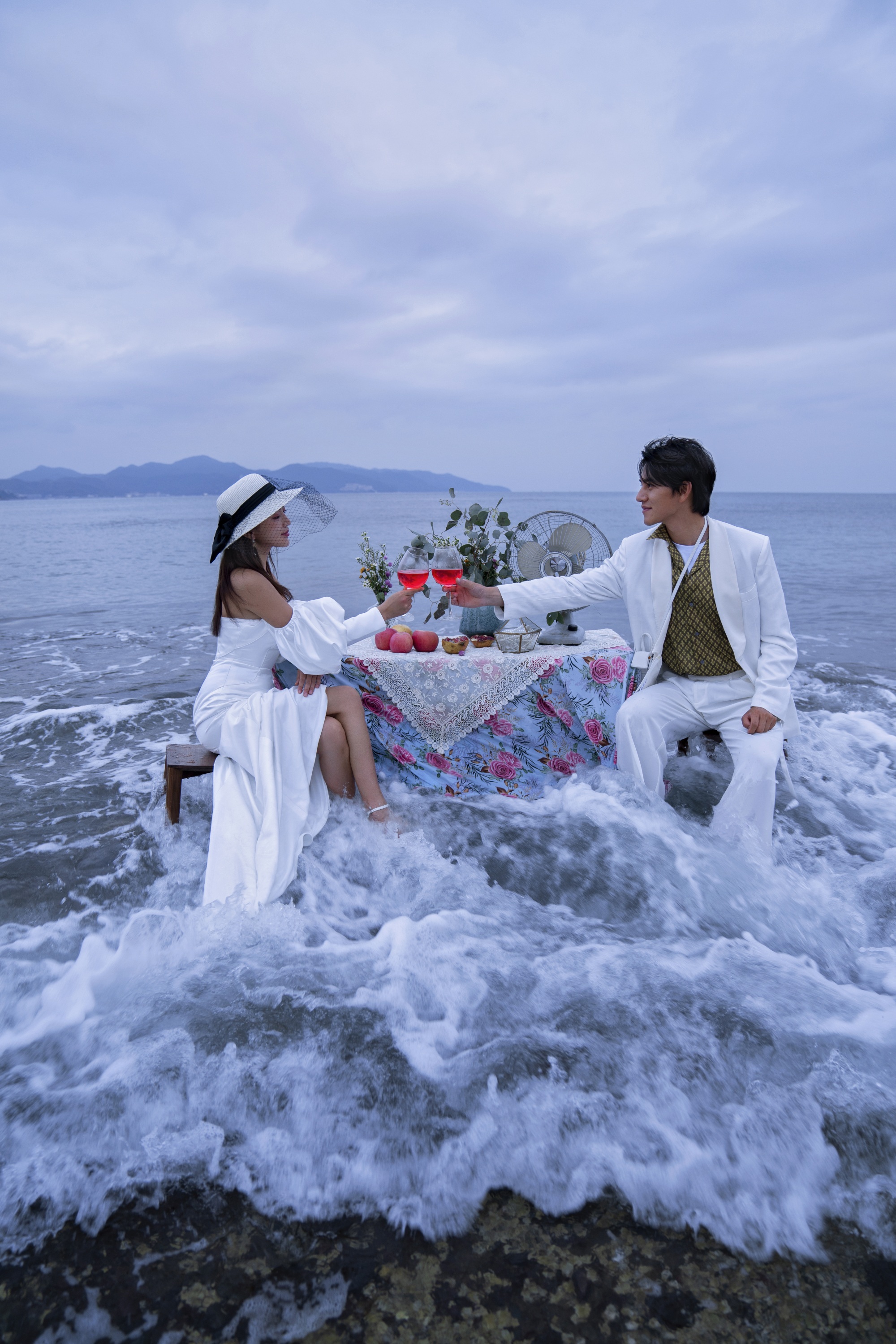 【网红海景】时尚定制海景拍摄婚纱照●海景婚纱照