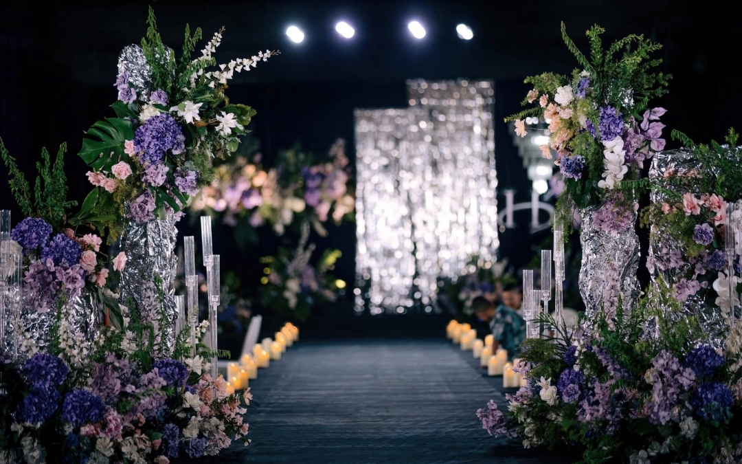 【大喜日子】紫色韩式水晶婚礼