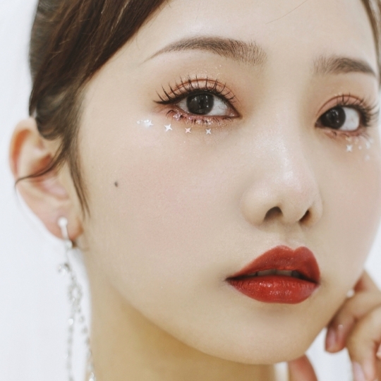 party妆 宴会造型 年会造型生日妆 免费饰品