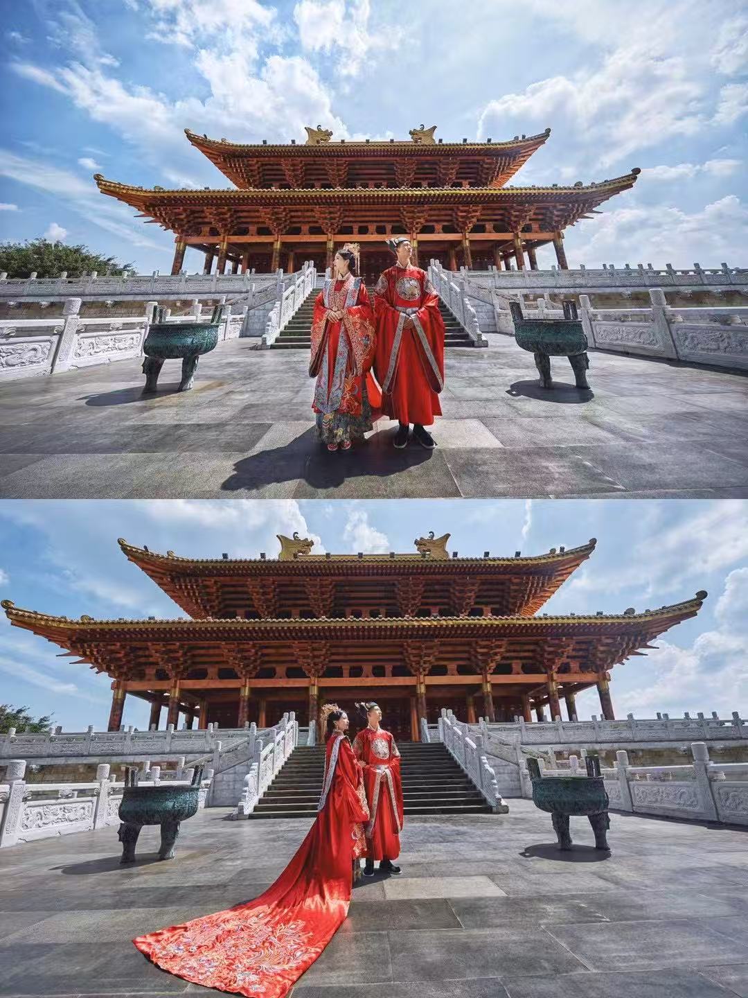 特惠婚紗照套餐3880：總監(jiān)拍攝 三服三造
