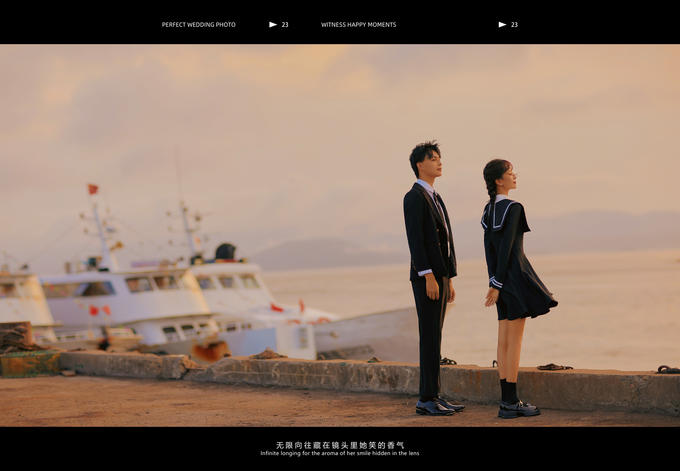 【研发团队】拍摄舟山山海景婚纱照摄影