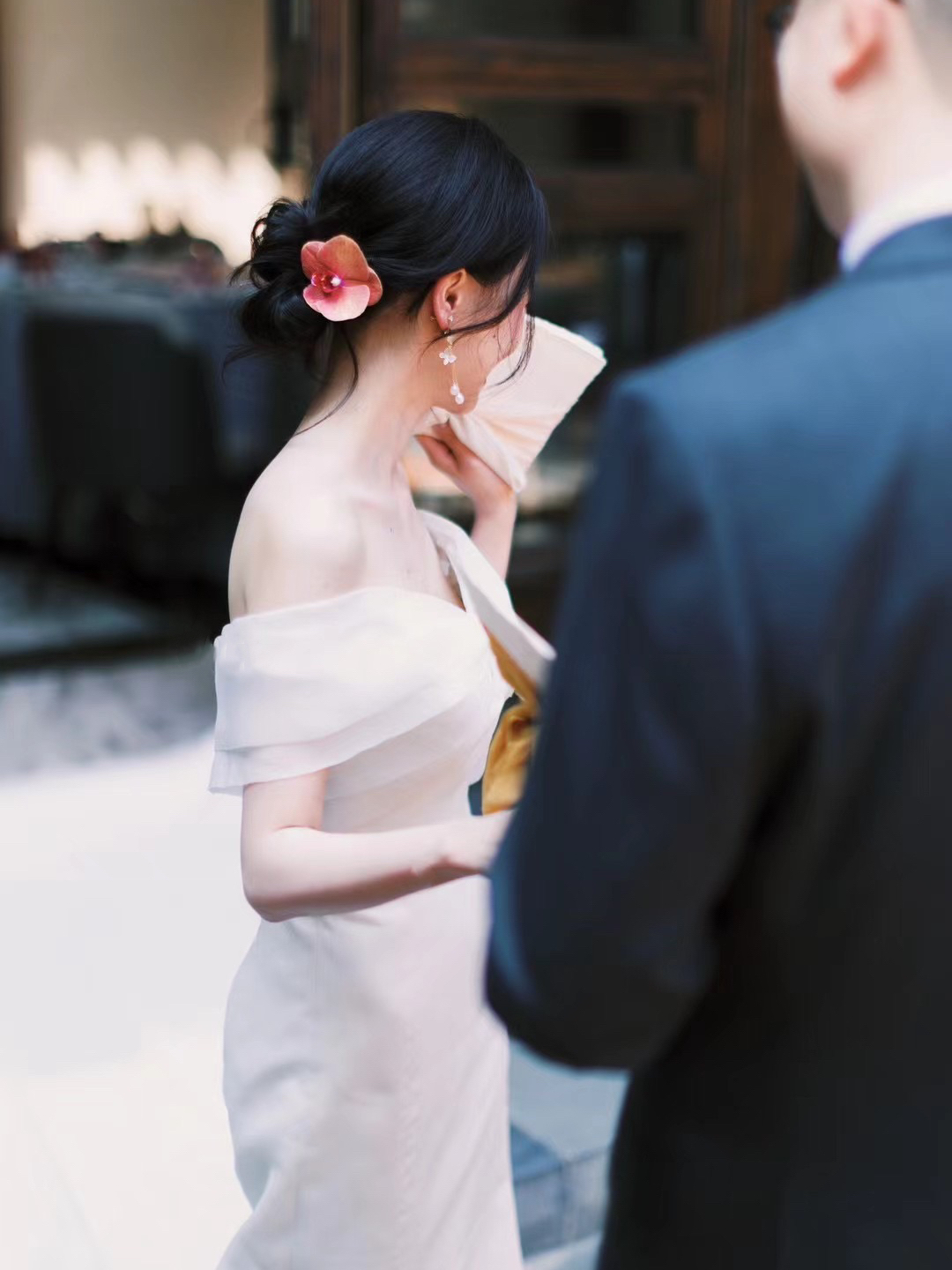 氛围感婚礼造型