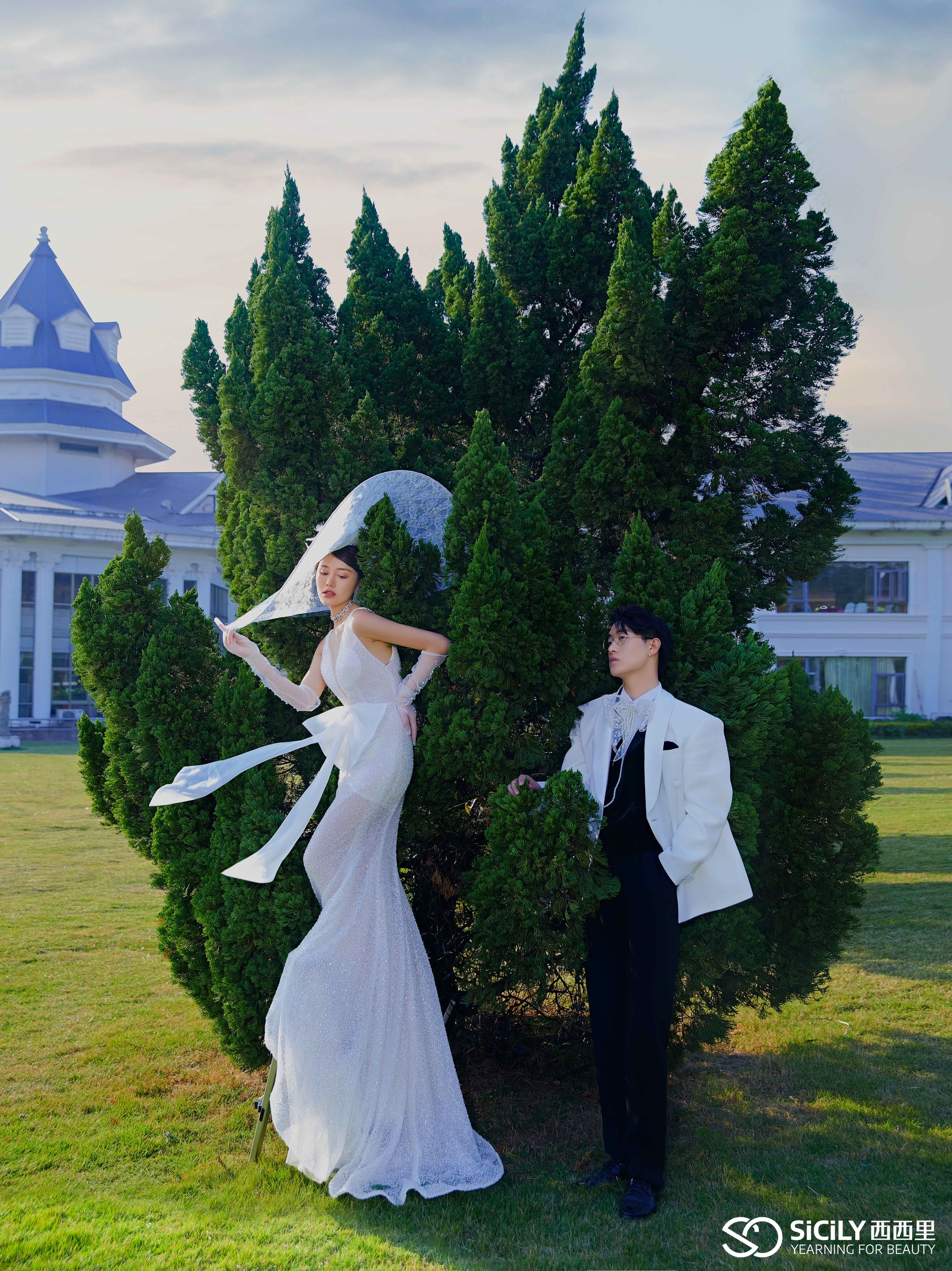 西西里婚纱摄影高端品牌婚纱照定制系列婚纱照