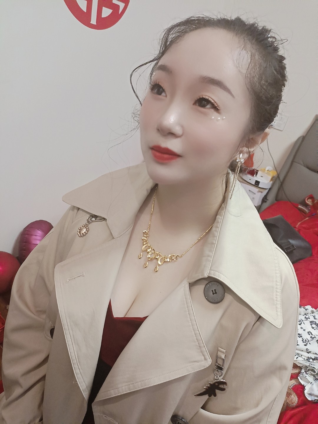 新娘彩妆造型，订婚妆花絮