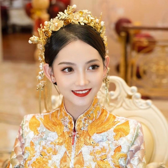 新资深化妆师婚礼精致早妆