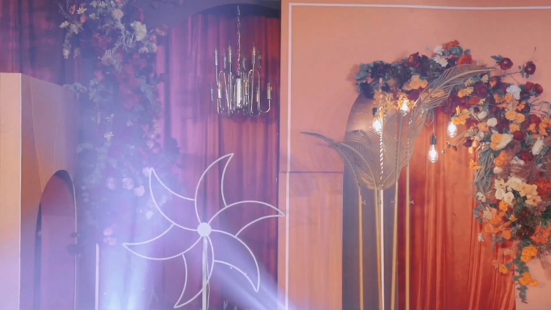 暖洋洋的礼堂婚礼开场