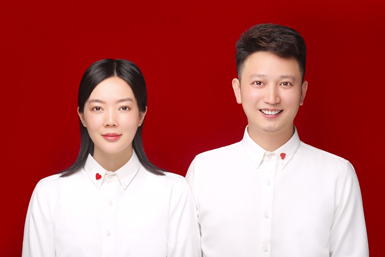 崇仁纽约纽约摄影最美结婚证件照