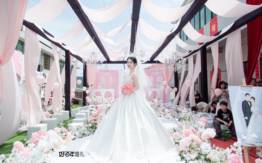 浪漫粉色婚礼