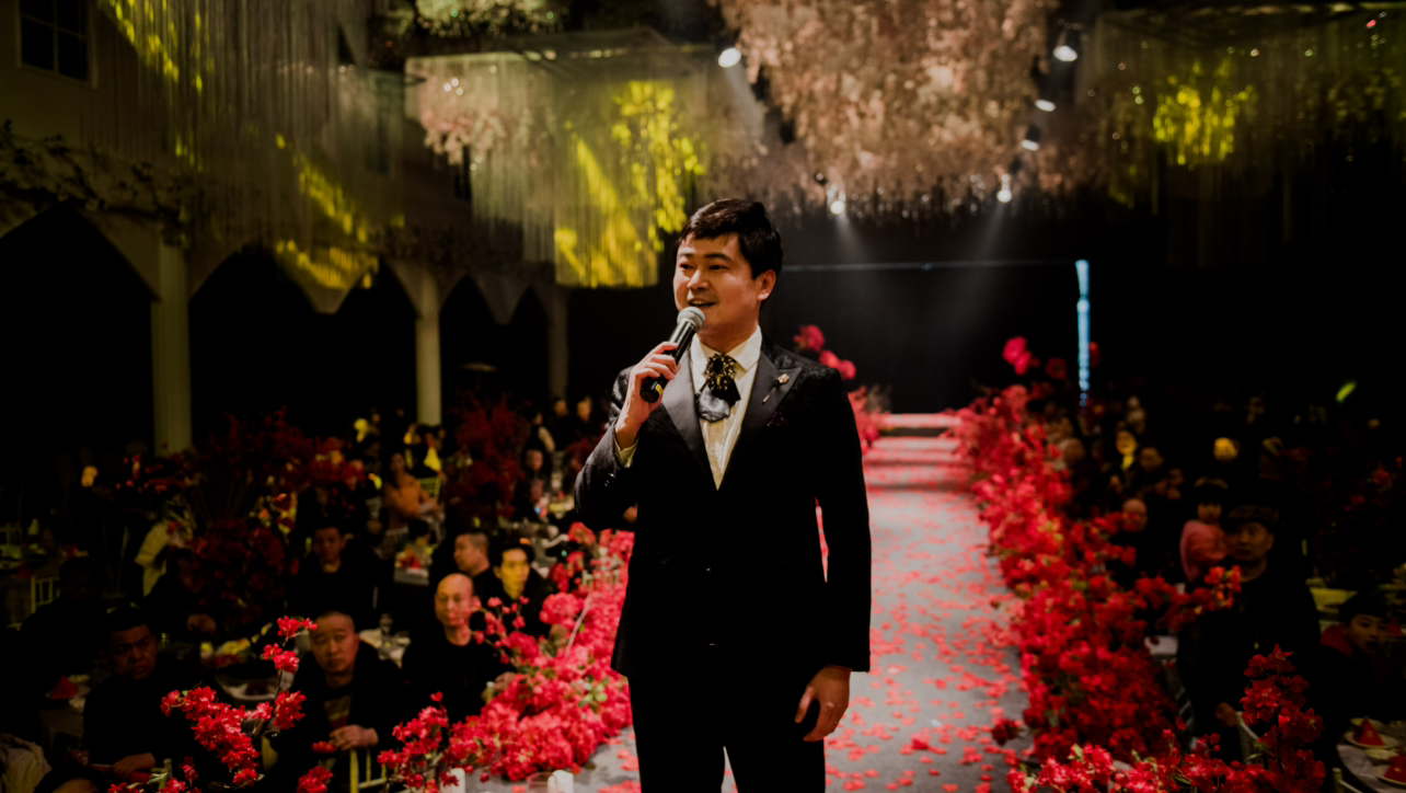 大型婚礼-85桌-七年爱情长跑