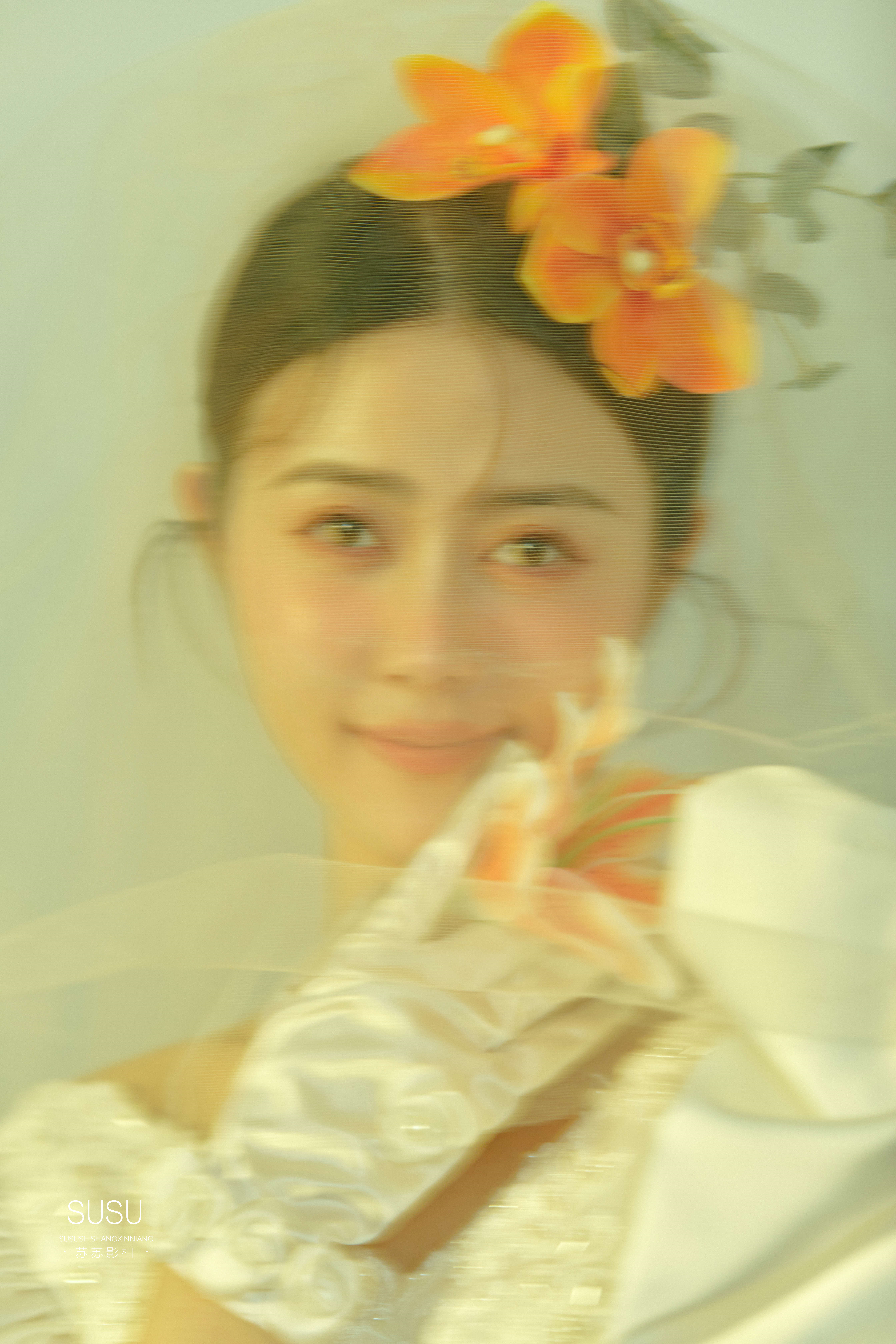 美的像80年代的港星，让婚纱照成为复古经典