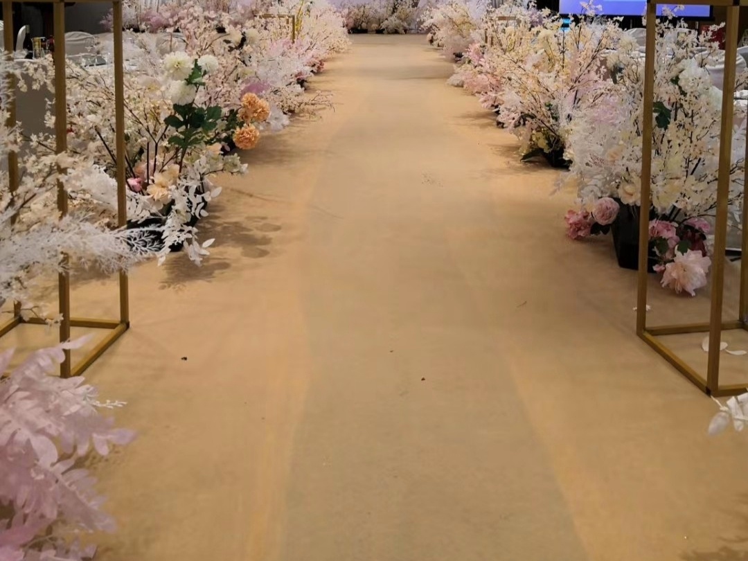 小预算性价比高主题香槟色花海